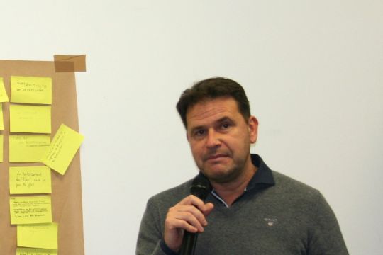 Michael Quernez, président de l'Association des Ports de Plaisance de Bretagne