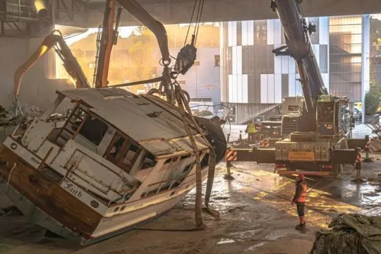 D&eacute;construction de bateaux