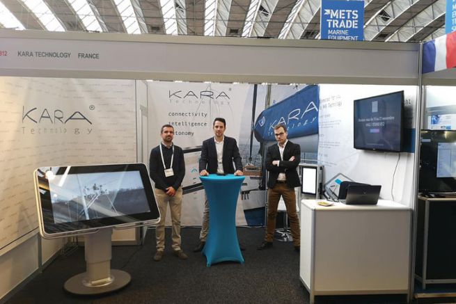L'quipe de Kara Technology au METS Trade