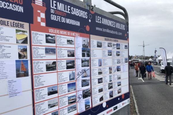 Les voiliers en vente au Mille Sabords 2019