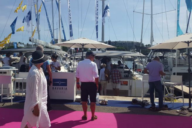 Une prsence discrte au salon de Cannes pour Bavaria Yachts