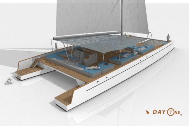 Nouveau catamaran Day One, construit par TechniYachts Pinta