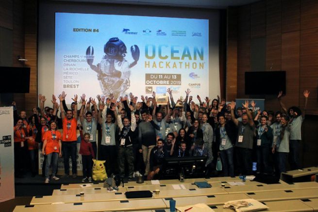 Fin de travail  l'Ocean Hackathon 2019