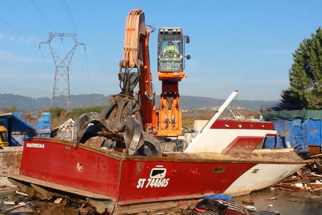 Dconstruction de bateau de plaisance