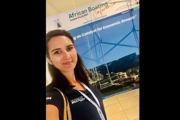 Anaïs David à l’African Boating Conference