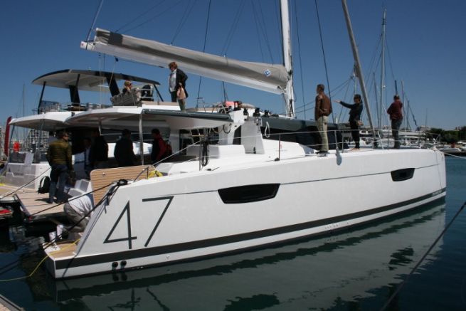Le Saona 47 compte parmi les modles porteurs pour le groupe Fountaine-Pajot