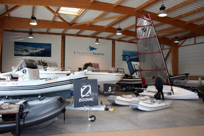 Showroom d'Atlantic Yachting  Lorient