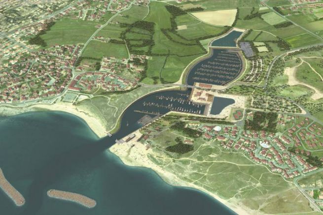 Projet de port de plaisance de Brtignolles-sur-Mer dans la zone naturelle sensible du Marais Girard