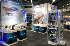 Stand Comstedt, distributeur notamment de Lewmar