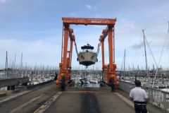 Nouvel lvateur lectrique Boatlift de La Rochelle