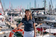 Ana�s David, commissaire de l'International Multihull Show