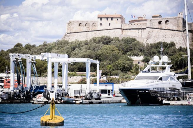 Le chantier naval Monaco Marine d'Antibes va bnficier d'importants travaux