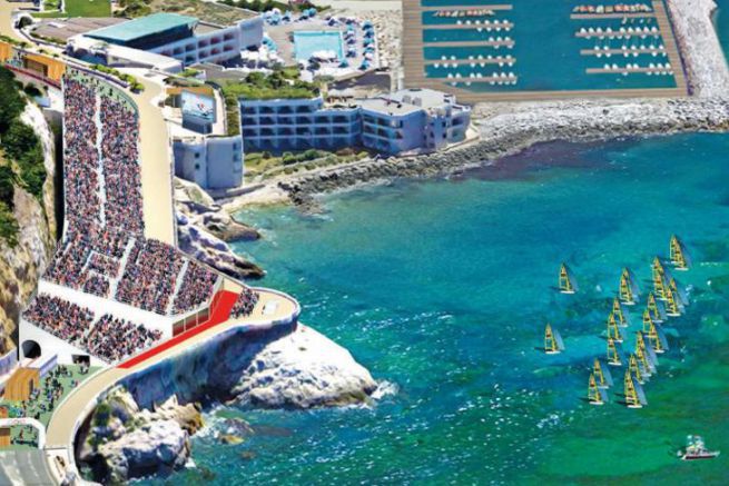 Projet d'amnagement de la corniche de Marseille pour les JO 2024