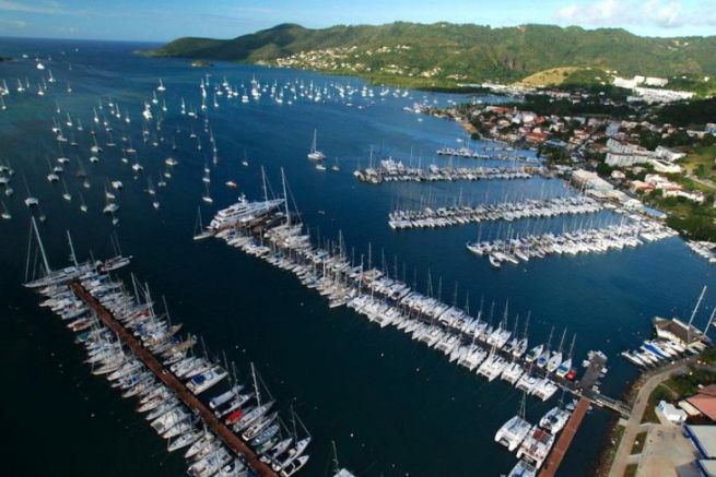 Port de plaisance du Marin en Martinique, base de Rgis Guillemot Charter