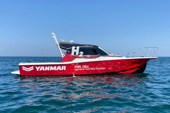 Yanmar teste ses piles  hydrogne sur un bateau de plaisance