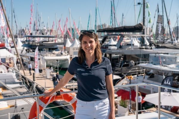 Anaïs David, commissaire de l'International Multihull Show