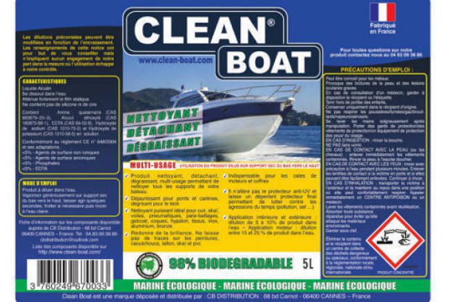 Nouvelle tiquette Clean Boat