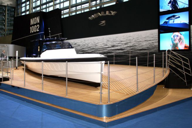 Wally au Boot 2019 lors de son intgration au groupe Ferretti