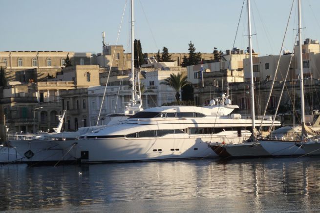 Yacht à Malte