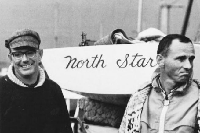 Peter Barrett et Lowell North au mondial de star en 1967 au Danemark